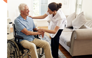 Baywood Home Care and client
