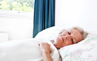 Sleeping Senior