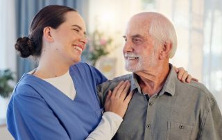 senior with caregiver 2