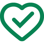 Baywood heart graphic